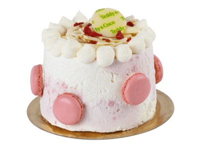 Vanille Framboos Bavarois