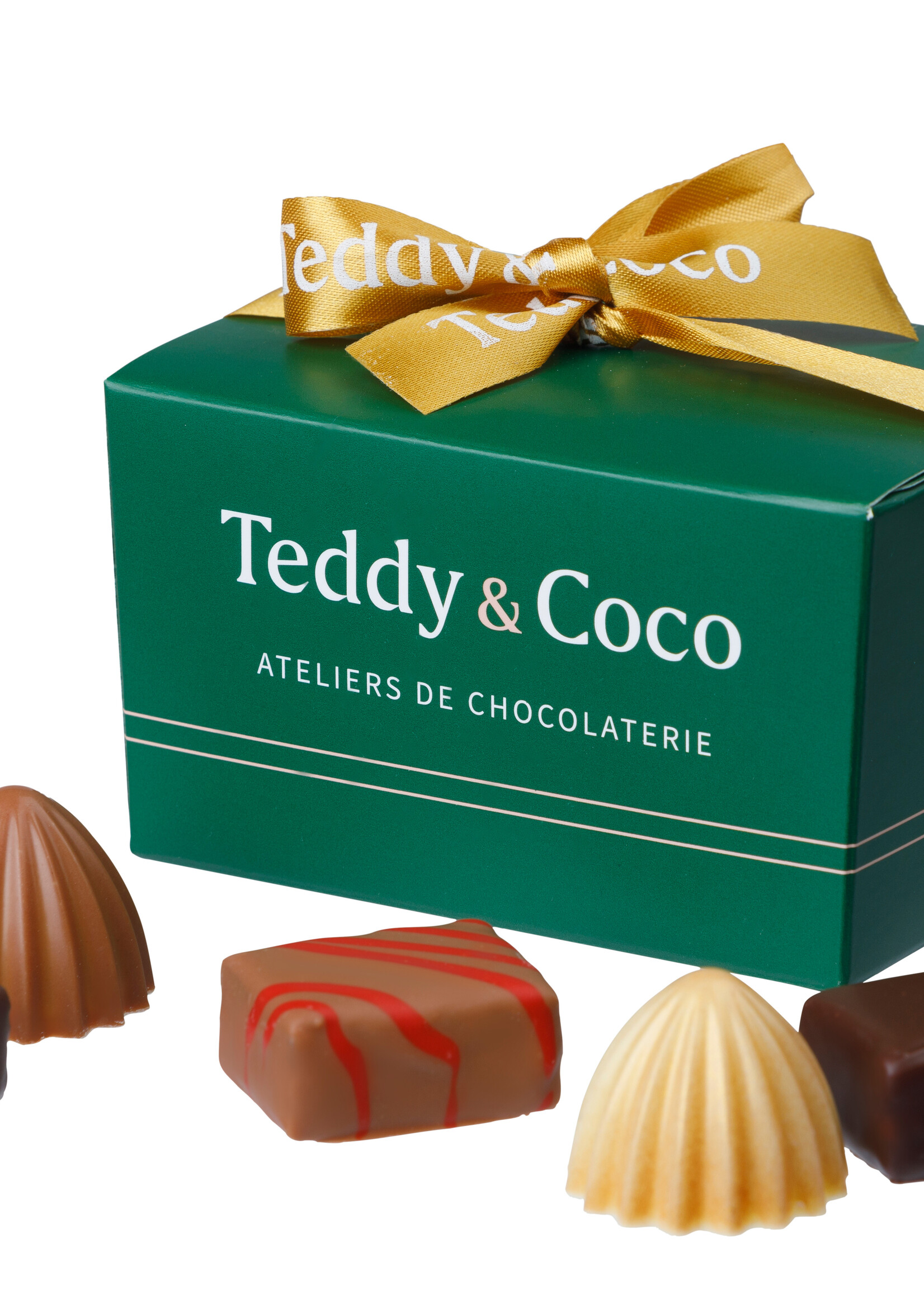 Teddy en Coco chocolade Ambachtelijke bonbons - 150 gram