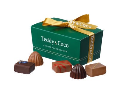 Teddy en Coco chocolade Bonbons 350 gram