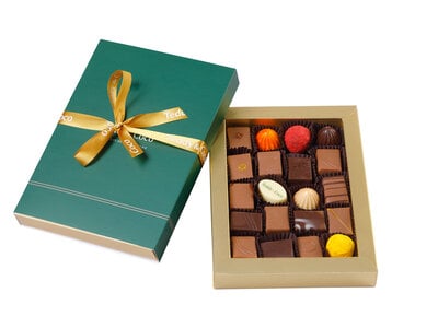 Teddy en Coco chocolade Brievenbus-bonbons  met logo