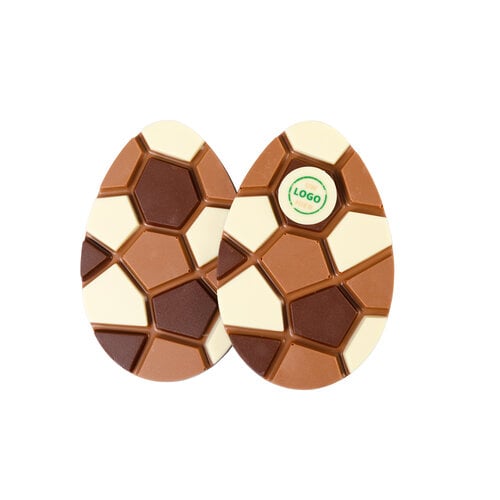 Teddy en Coco chocolade Paasei reep Teddy en Coco chocolade Paasei reep