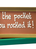 Teddy en Coco chocolade In the pocket you rocked it!! -  Chocoladereep met tekst