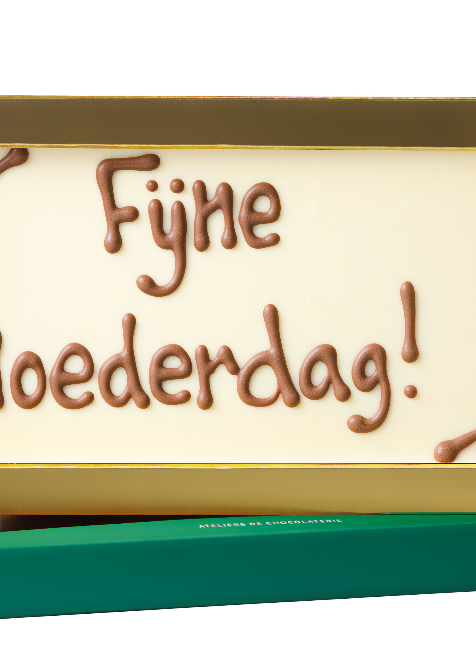 Teddy en Coco chocolade Fijne moederdag - Chocoladereep
