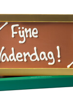 Teddy en Coco chocolade Fijne vaderdag! - Chocoladereep met tekst