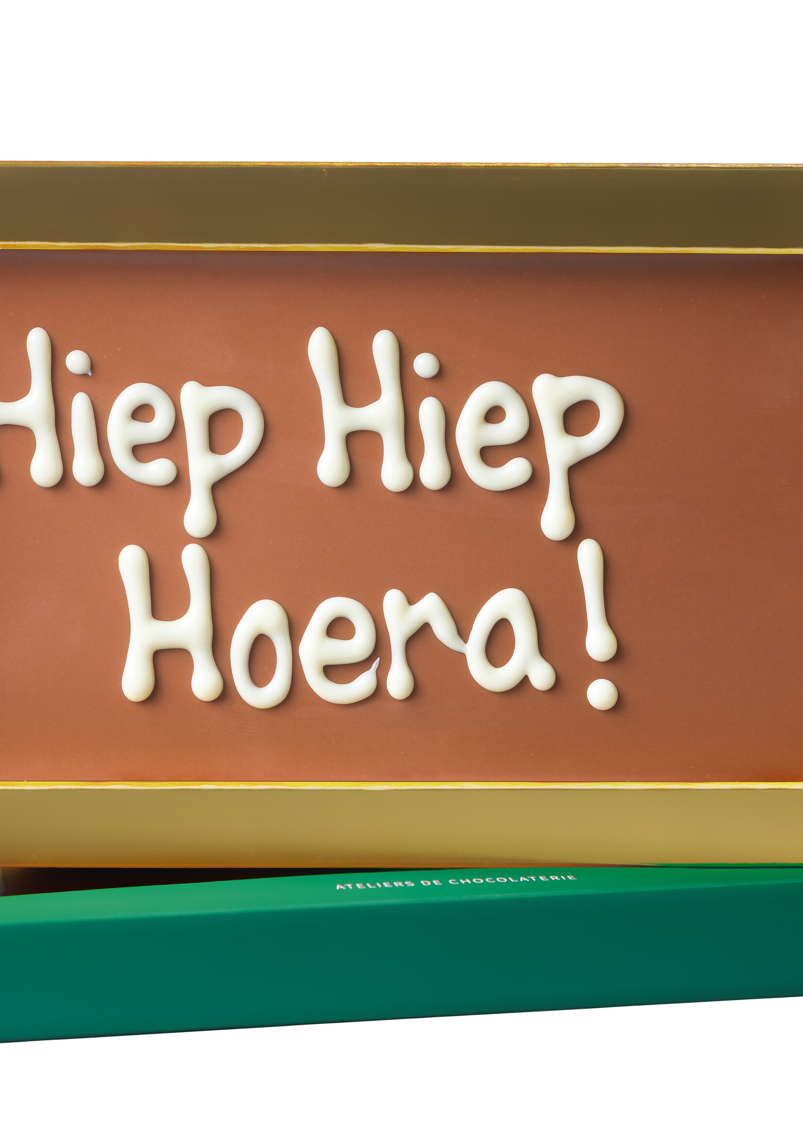 Teddy en Coco chocolade Hiep hiep hoera - Chocoladereep