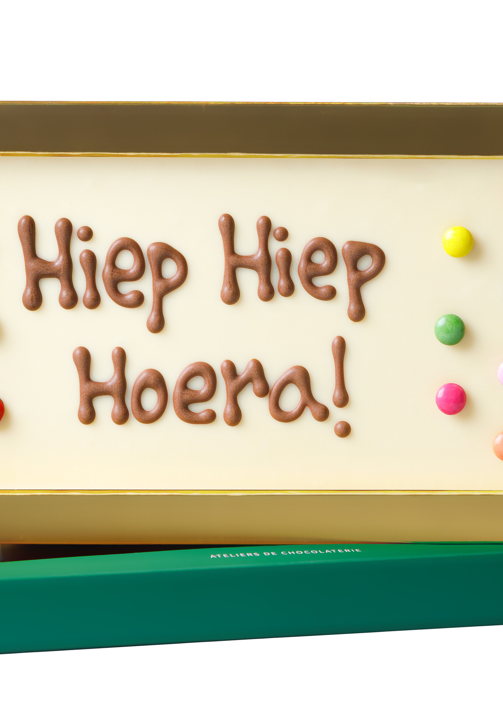 Teddy en Coco chocolade Hiep hiep hoera - Chocoladereep