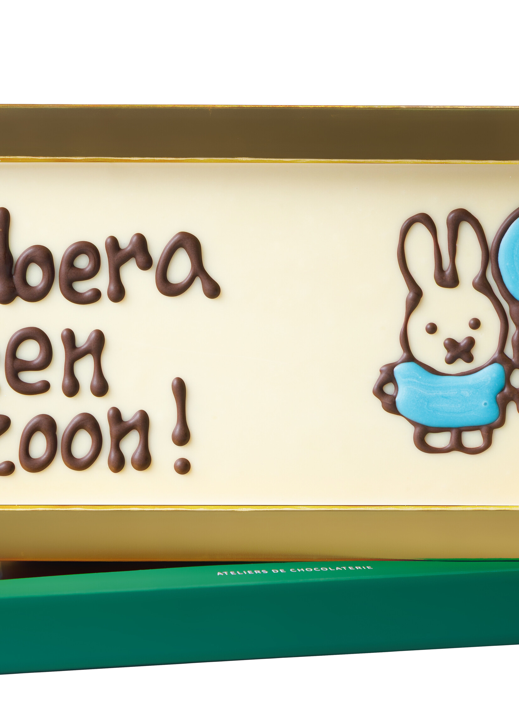 Teddy en Coco chocolade Een zoon - Chocoladereep