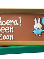 Teddy en Coco chocolade Een zoon - Chocoladereep met tekst