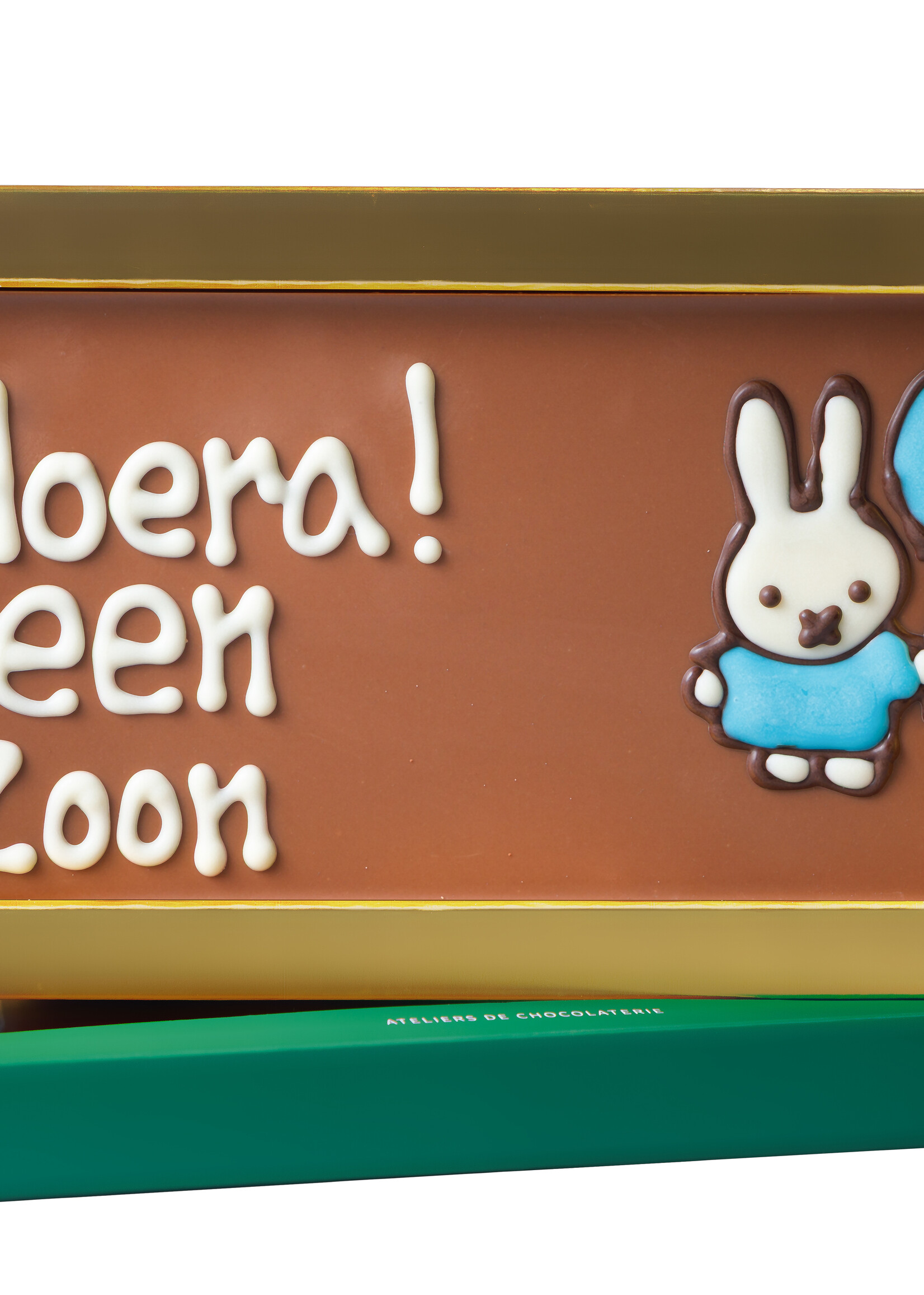 Teddy en Coco chocolade Een zoon - Chocoladereep