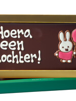 Teddy en Coco chocolade Een dochter - Chocoladereep met tekst