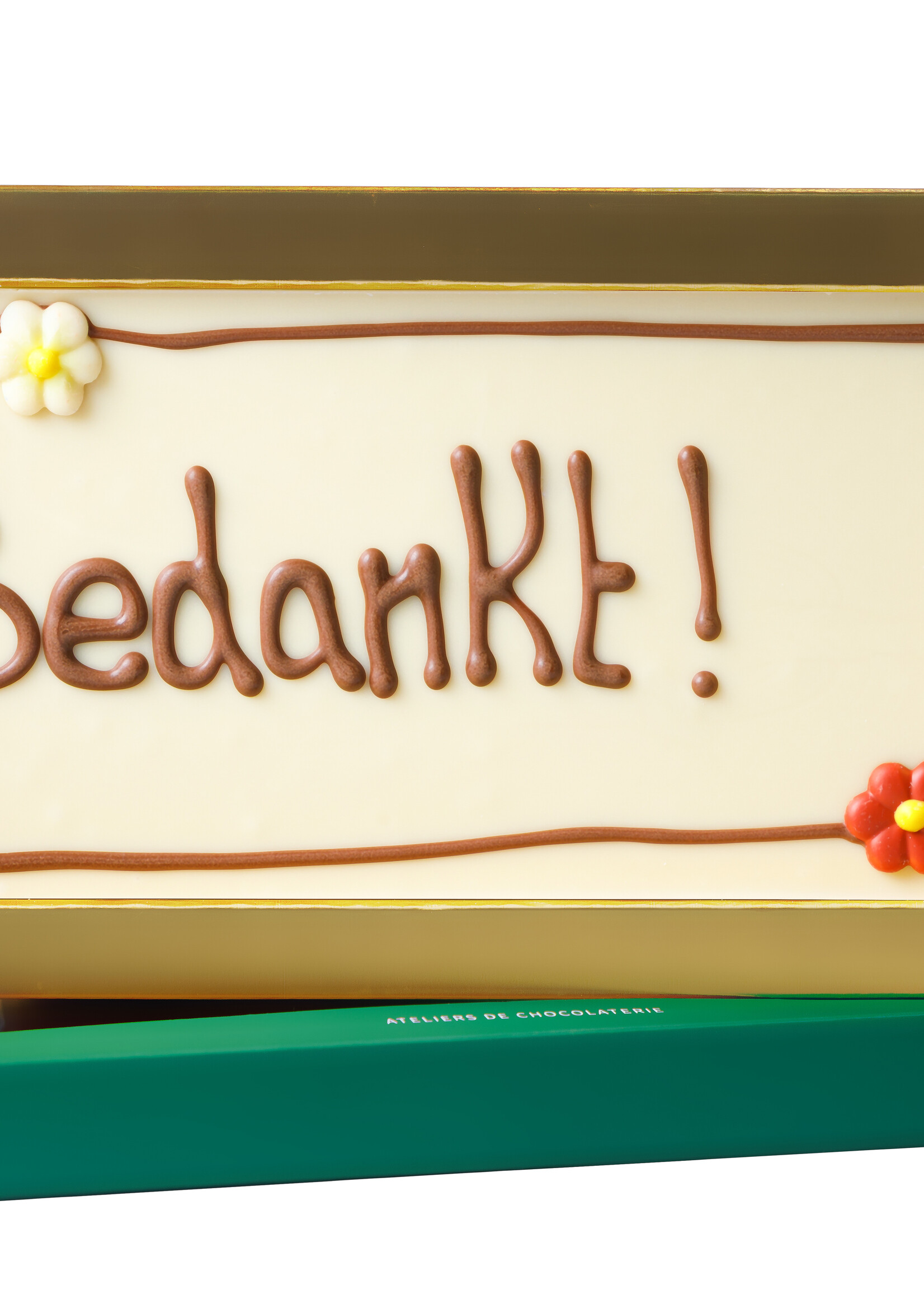 Teddy en Coco chocolade Bedankt - Chocoladereep