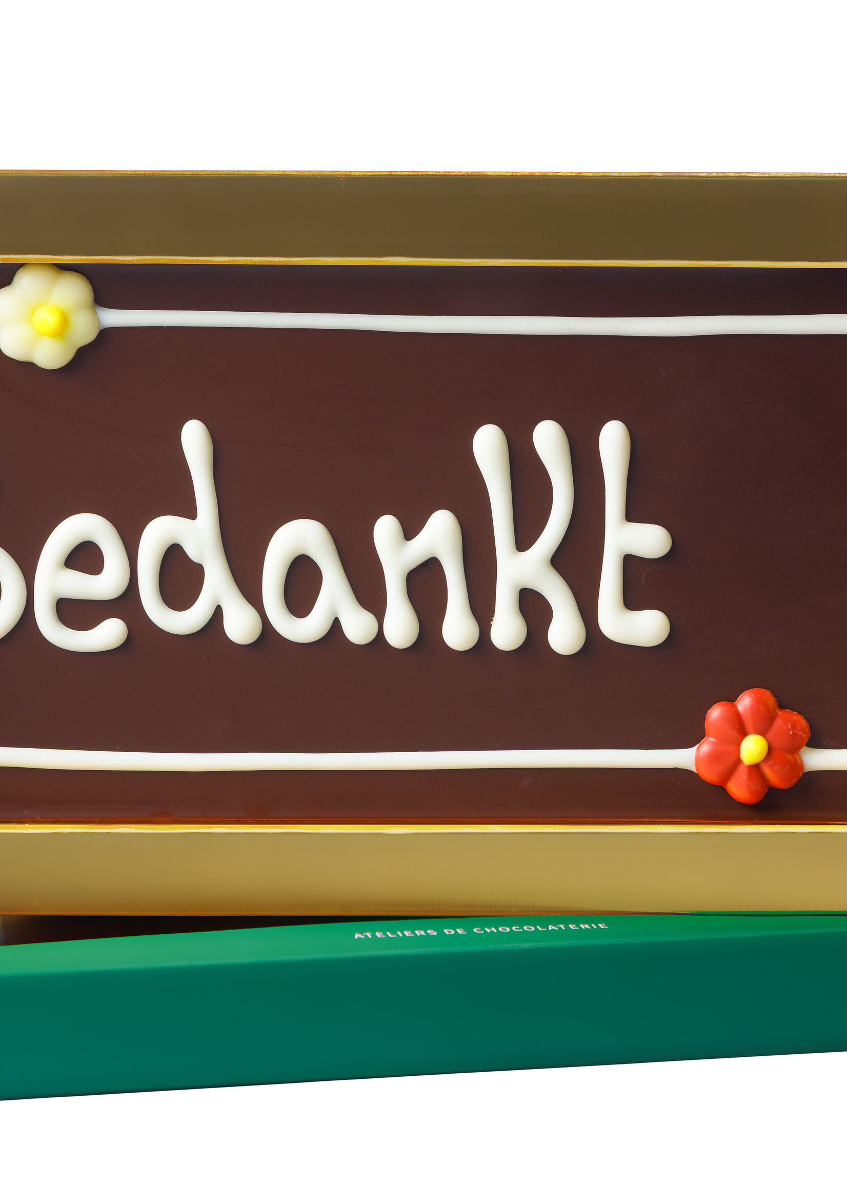 Teddy en Coco chocolade Bedankt - Chocoladereep
