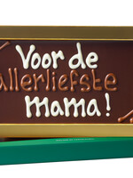 Teddy en Coco chocolade Voor de allerliefste mama - Chocoladereep met tekst