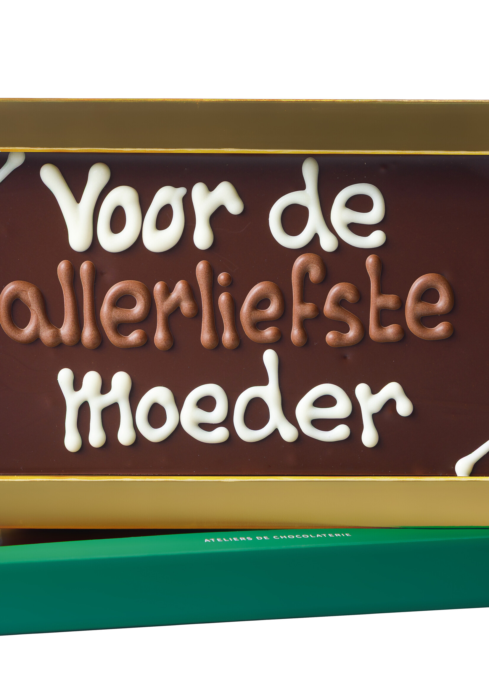 Teddy en Coco chocolade Voor de allerliefste moeder- Chocoladereep