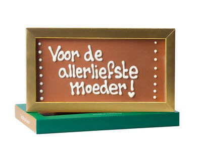 Teddy en Coco chocolade Voor de allerliefste moeder - Chocoladereep met tekst