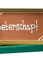 Teddy en Coco chocolade Beterschap - Chocoladereep met tekst