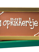 Teddy en Coco chocolade Opkikkertje - Chocoladereep met tekst