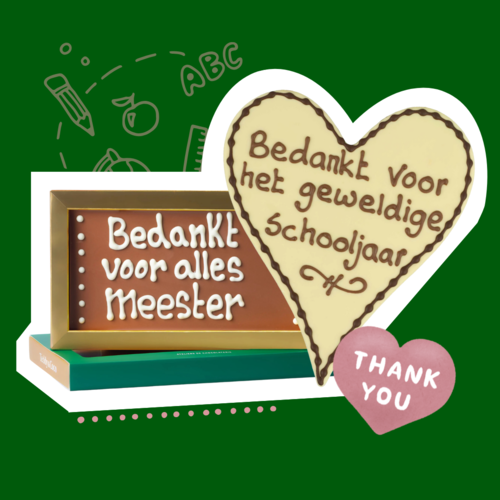 Chocolade voor de beste juffen en meesters