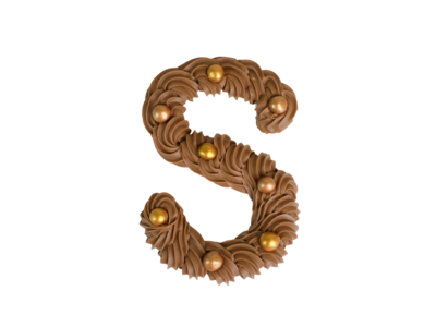 Teddy en Coco chocolade Luxe handgespoten chocoladeletter melk