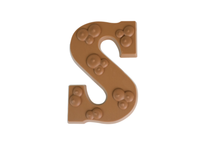 Teddy en Coco chocolade Luxe ambachtelijke chocoladeletter melk