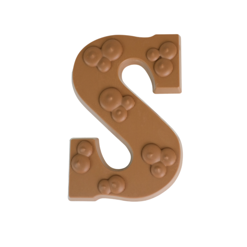 Teddy en Coco chocolade Luxe ambachtelijke chocoladeletter melk