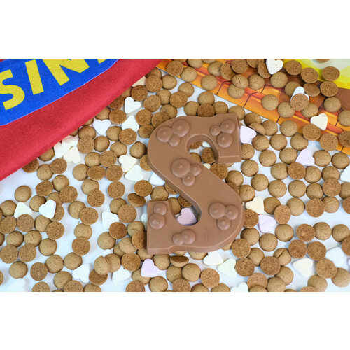 Teddy en Coco chocolade Luxe ambachtelijke chocoladeletter melk