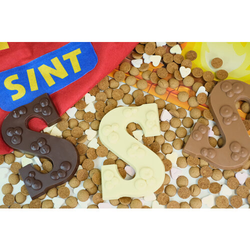 Teddy en Coco chocolade Luxe ambachtelijke chocoladeletter melk