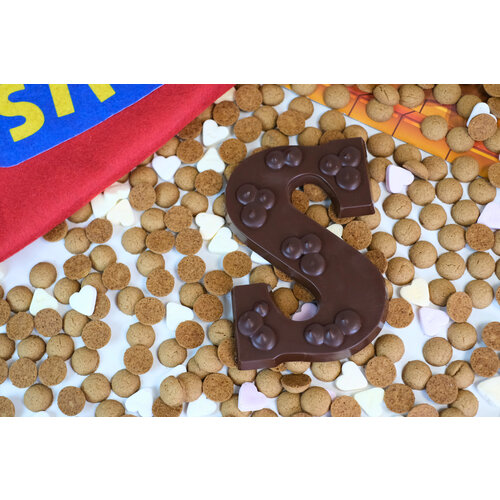 Teddy en Coco chocolade Luxe ambachtelijke chocoladeletter puur