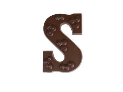 Teddy en Coco chocolade Luxe ambachtelijke chocoladeletter puur