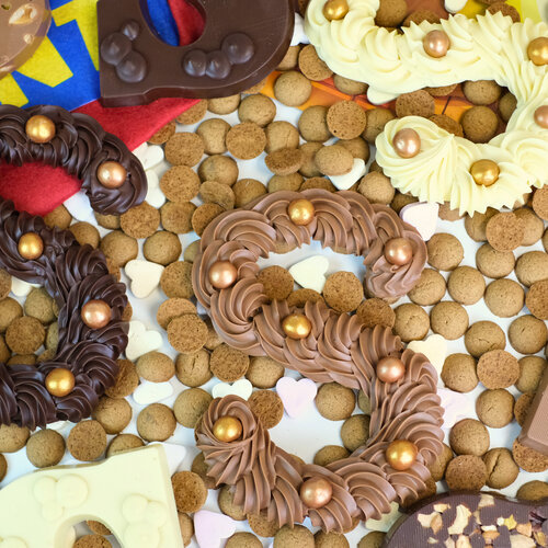 Sinterklaascadeaus van chocolade