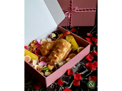 Teddy en Coco chocolade Valentijns Ontbijtbox - Teddy & Coco