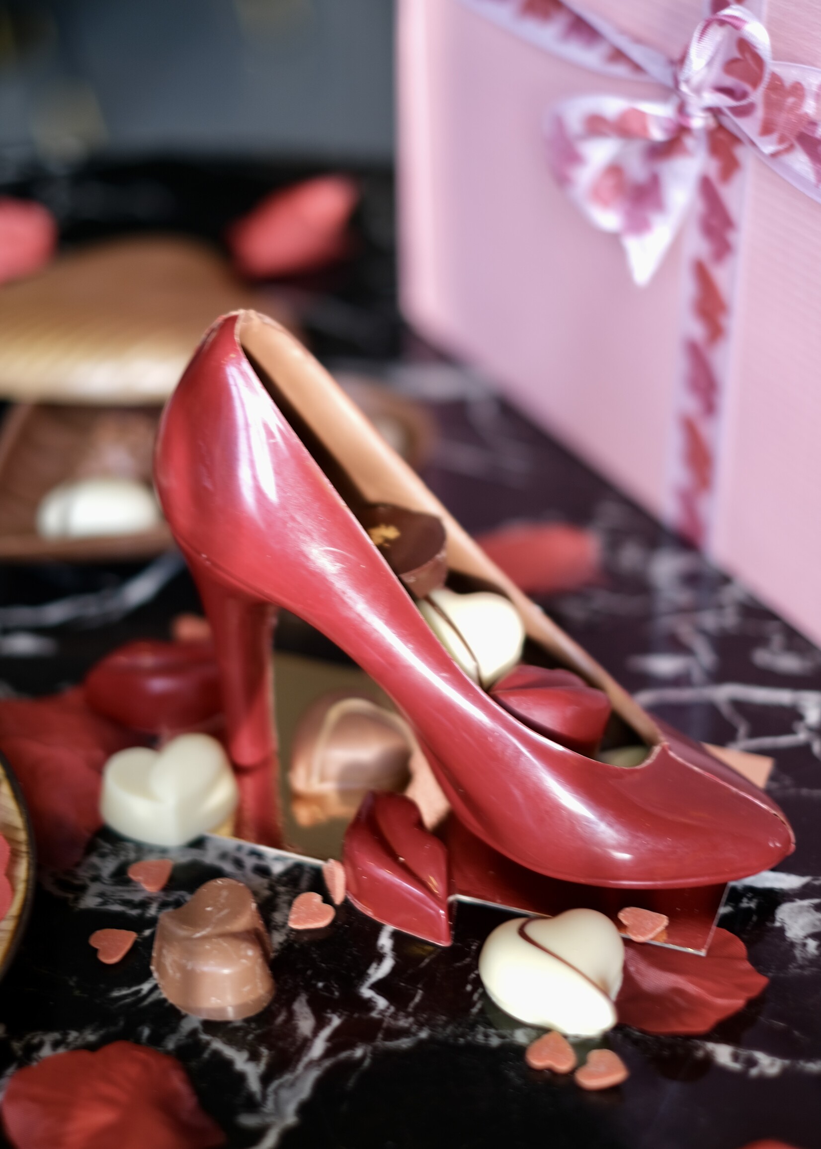 Teddy en Coco chocolade Luxe XL chocolade pump - Teddy & Coco 3D Chocolade