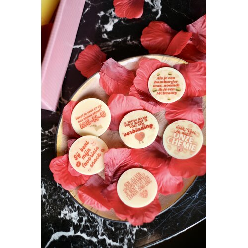 Teddy en Coco chocolade Valentijnsdag flikken