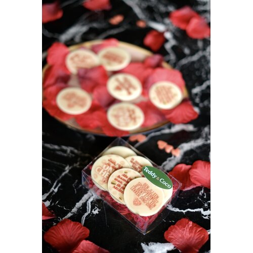 Teddy en Coco chocolade Valentijnsdag flikken Teddy en Coco chocolade Valentijnsdag flikken