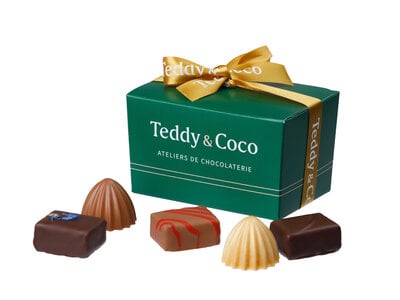 Teddy en Coco chocolade Bonbons 100 gram