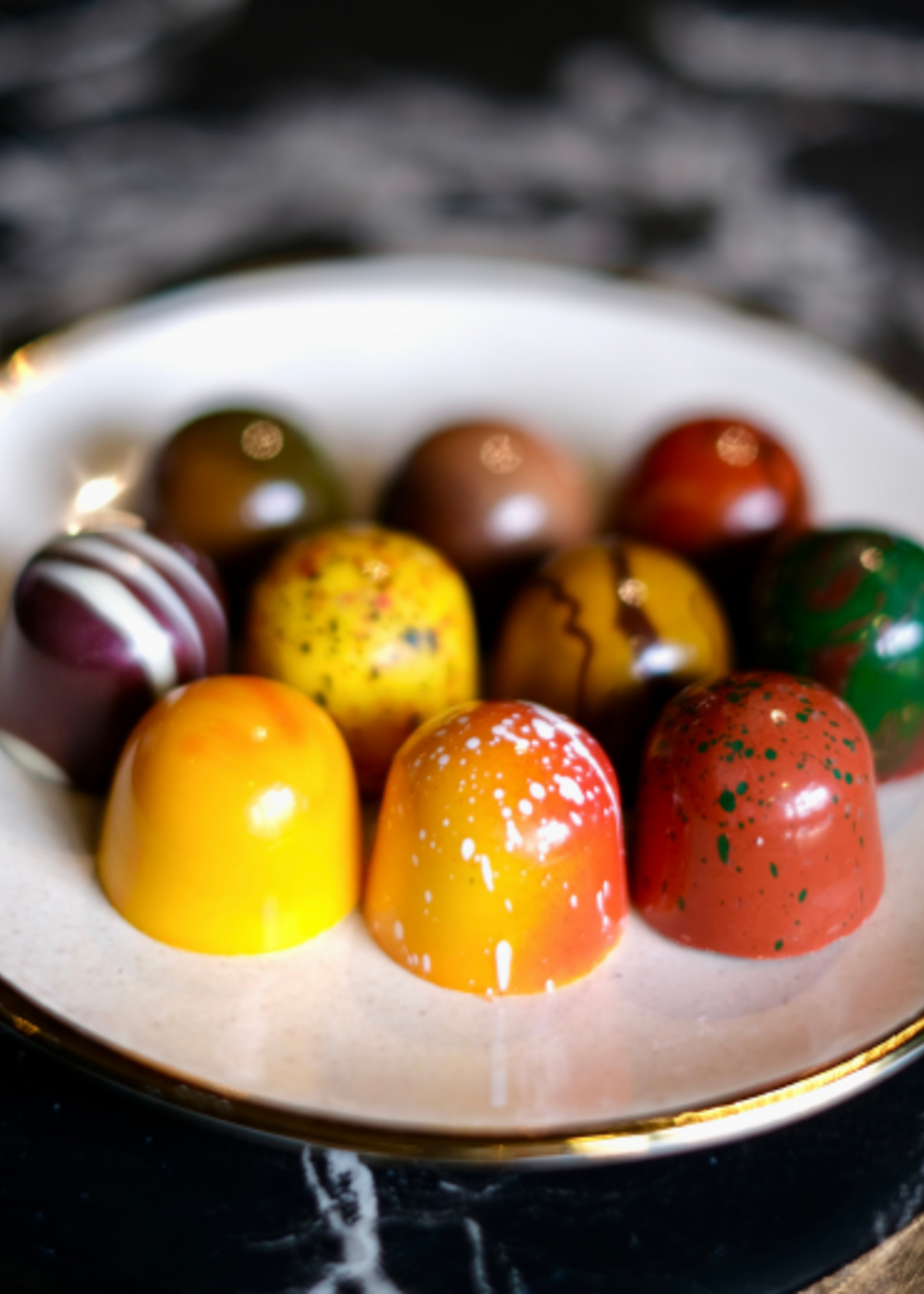 Teddy en Coco chocolade Luxe brievenbus-bonbons