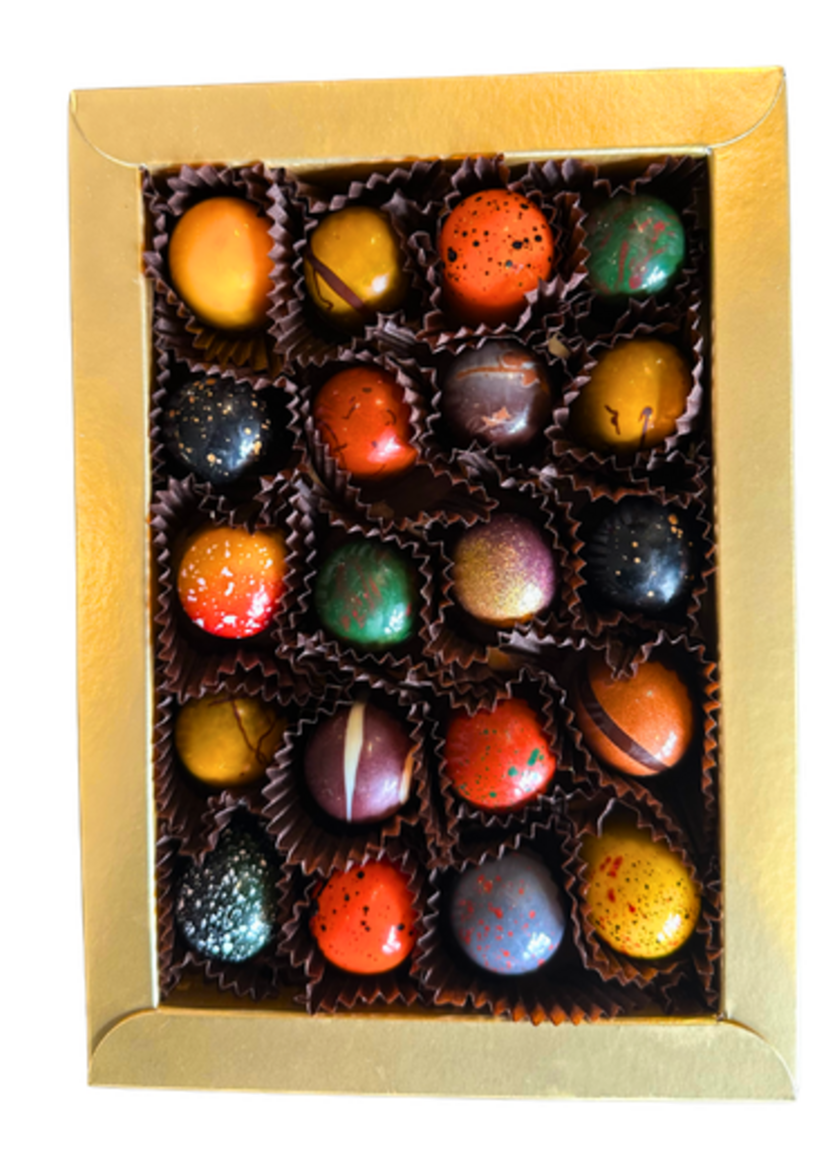 Teddy en Coco chocolade Luxe brievenbus-bonbons