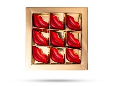 Teddy en Coco chocolade Kus bonbons - 9 stuks