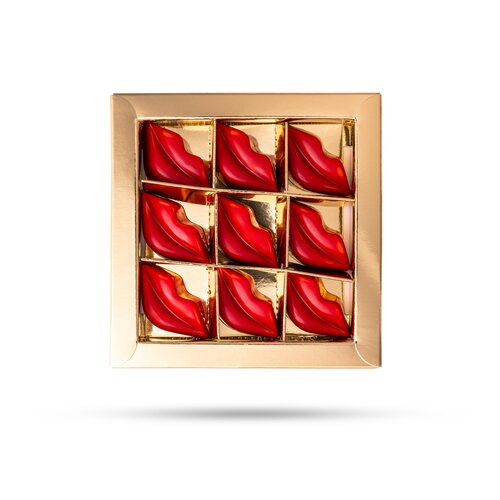 Teddy en Coco chocolade Kus bonbons - 9 stuks