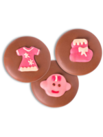 Teddy en Coco chocolade Geboorte flikken meisje