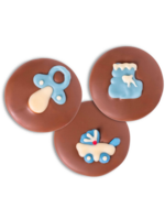 Teddy en Coco chocolade Geboorte flikken jongen