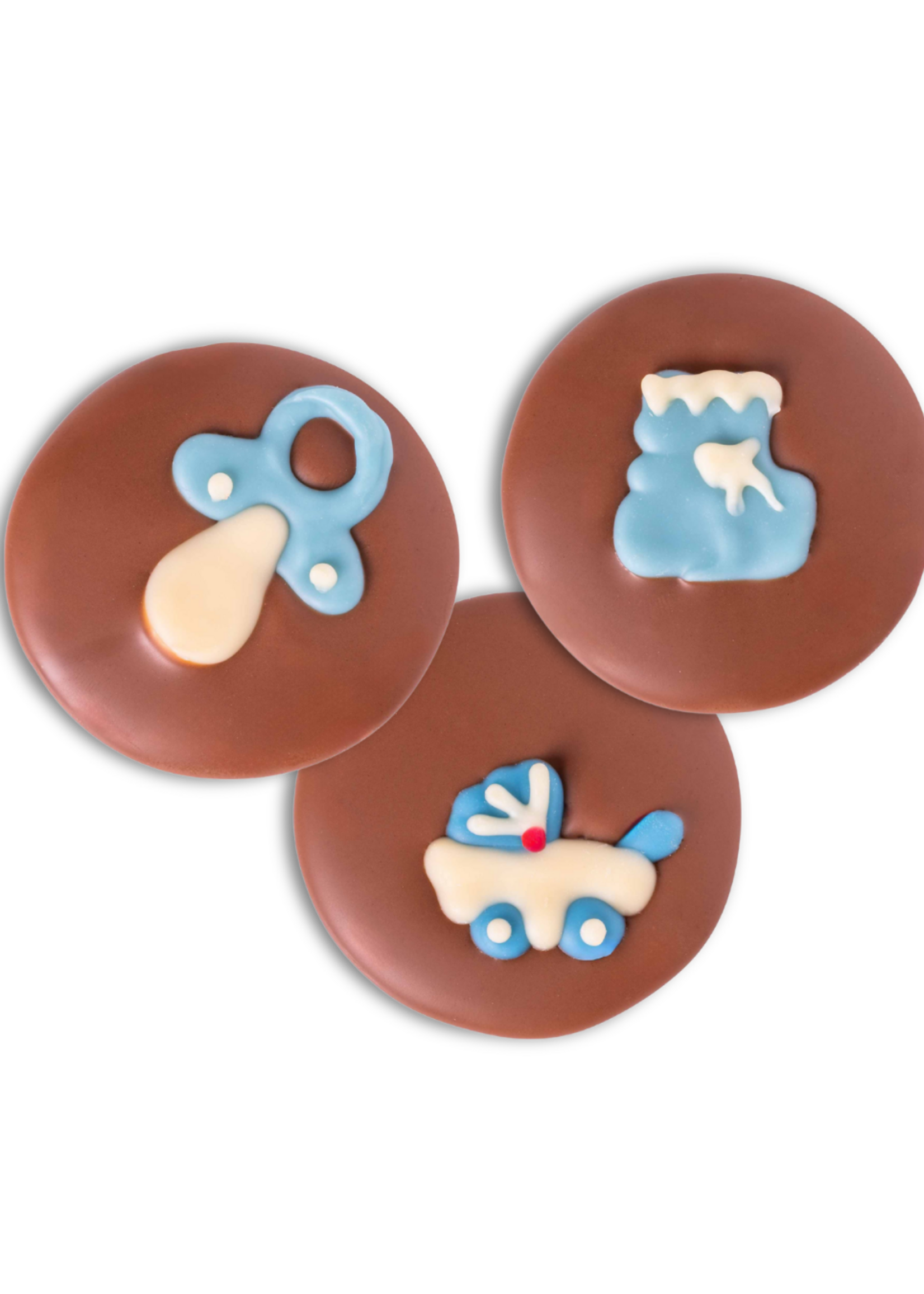 Teddy en Coco chocolade Geboorte flikken jongen