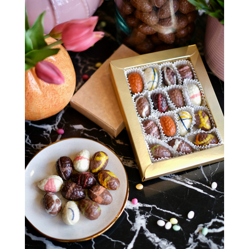 Teddy en Coco chocolade Gevulde paaseitjes, diverse soorten