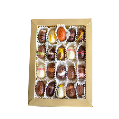 Teddy en Coco chocolade Brievenbus-chocolade paaseitjes