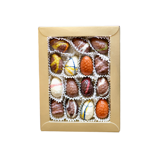 Teddy en Coco chocolade Brievenbus-chocolade paaseitjes