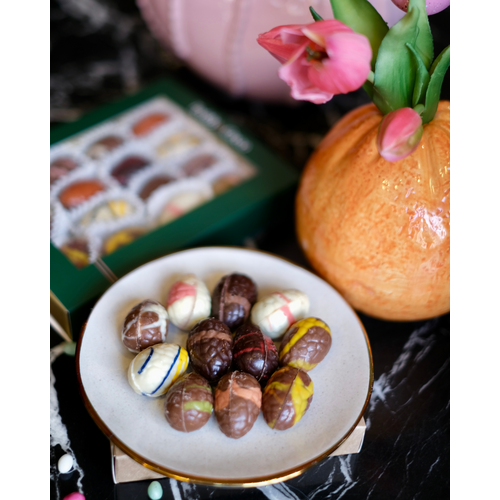 Teddy en Coco chocolade Brievenbus-chocolade paaseitjes