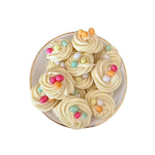 Teddy en Coco chocolade Handgespoten chocolade nestjes - 300 gram