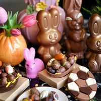 Ambachtelijke paaschocolade