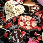 Valentijns/liefde chocolade