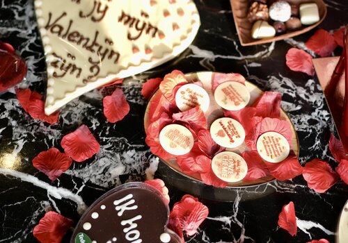Valentijns/liefde chocolade